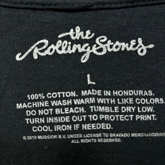 The Stones in Concert the Rolling Stones Hot Lips Womens Rock Tee Large - Picture 4 of 4